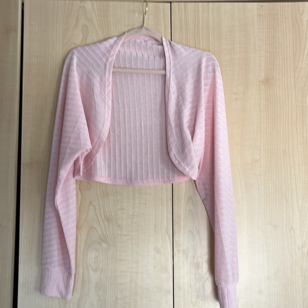 Ivivva Pink Knit Shrug Sweater